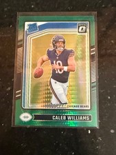2024 Panini Donruss Optic - Rated Rookie Caleb Williams #201 Green Hyper Bears