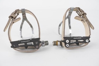 NOS SHIMANO PD-7400 DURA ACE PEDALS toe clip vintage 80S NEW road