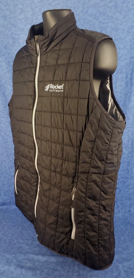 CUTTER & BUCK CB WeatherTec Womens Vest SIZE XXXL Thin Puffer Black Nylon - Image 2 of 4