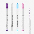QuiltEase Fabric Markers: 4-Color Water-Soluble Pens for Quilting, Dressmaking,