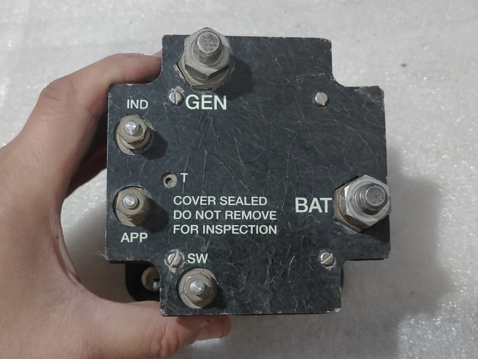 Relé de recorte generador contactor motor Sikorsky Hartman A700AQ4 Tyco Foto 2 de 4