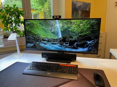 ViewSonic VG3448 LED-Monitor 86.4 cm 34 Zoll 21:9 Top Zustand - Schwarz