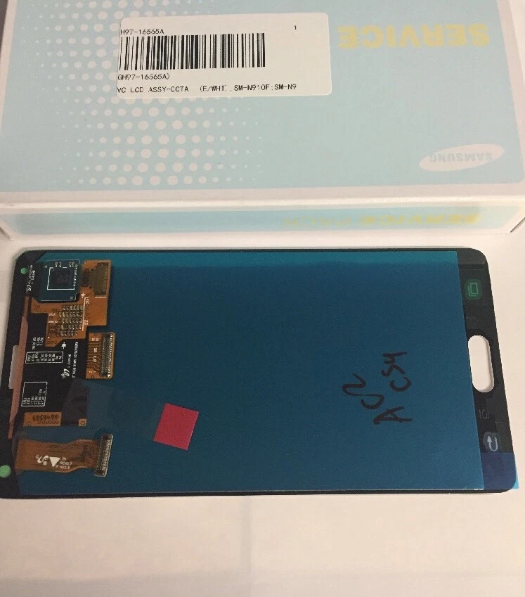 Samsung Galaxy Note 4 N910 F Lcd Touch Screen Display Full Original White - Image 3 of 3