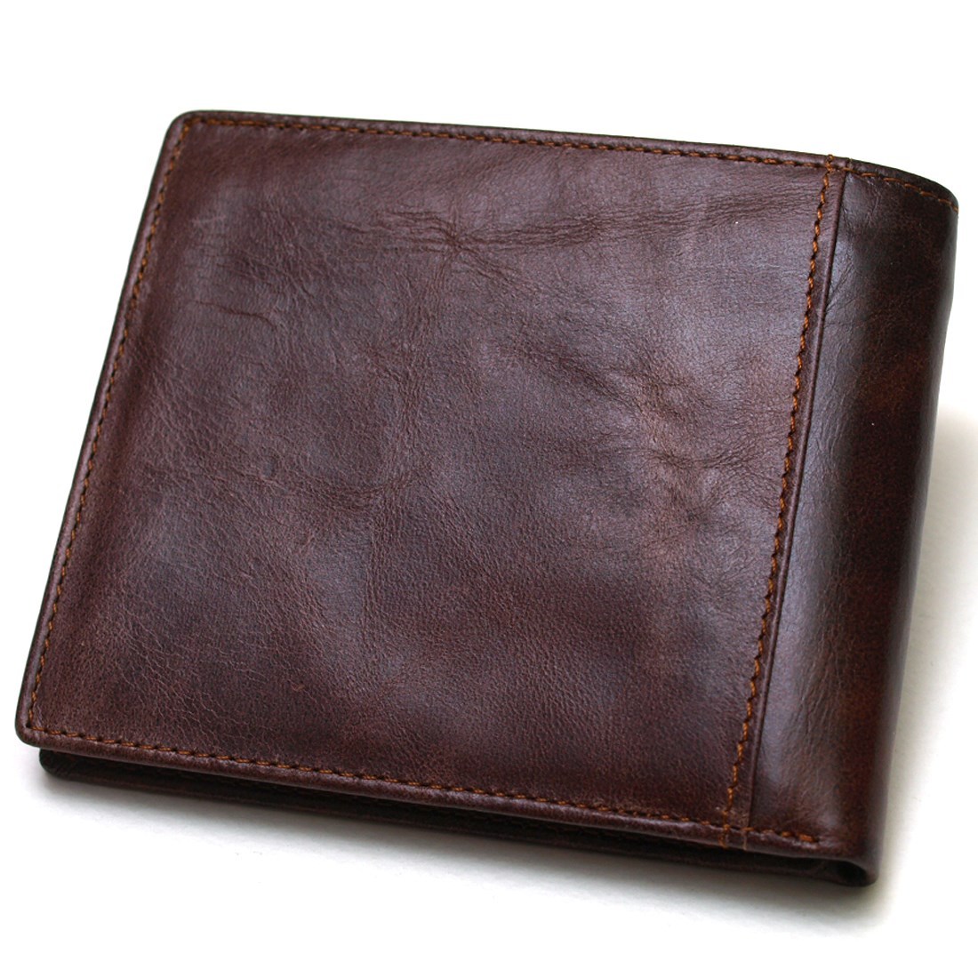 小物 FUNNY vintage leather wallet Crazy Horse Genuine Leather Vintage Wallet | DIY Handmade