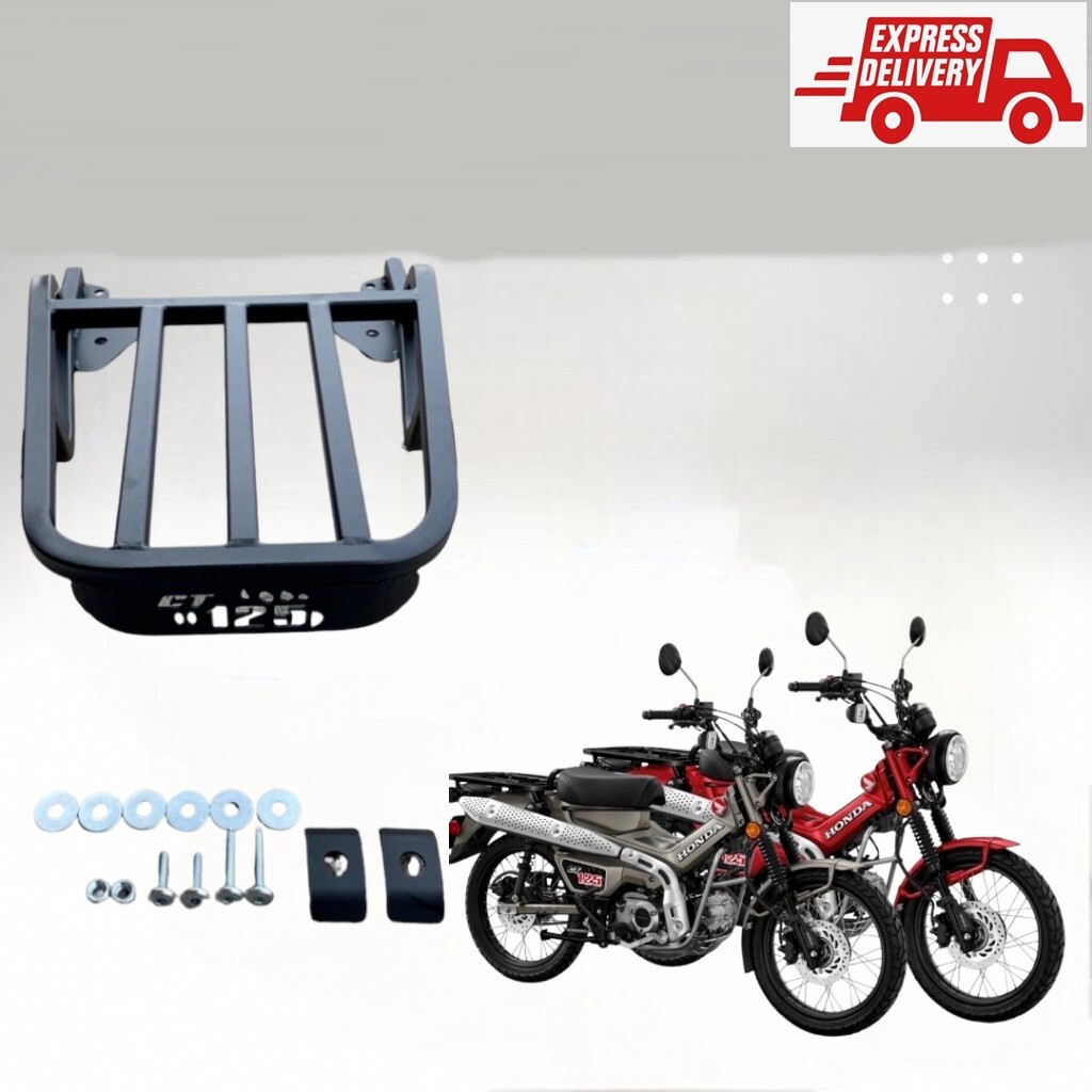 Rear Grille CT 125 Match Model BLACK REAR TAIL RACK LUGGAGE SUPPORT BAG BOX