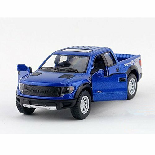Ford F-150 SVT Raptor Supercrew 2013, camioneta pick up, coche de juguete fundido a presión, 5"", 1:46 - Imagen 4 de 48