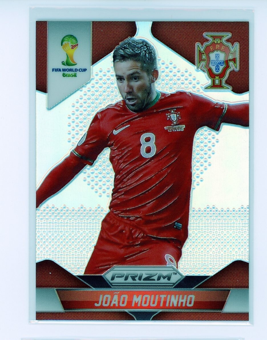 2014 Panini Prizm world cup joao moutinho silver