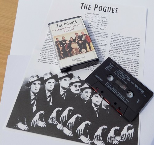 POGUES CASSETTE If I Should Fall From Grace With God 1988 Fairytale Of New York - Picture 2 of 7