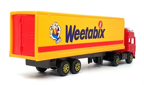 Corgi 1/64 Scale 53348 - Volvo Truck & Trailer Weetabix - Yellow/Red - Picture 2 of 5