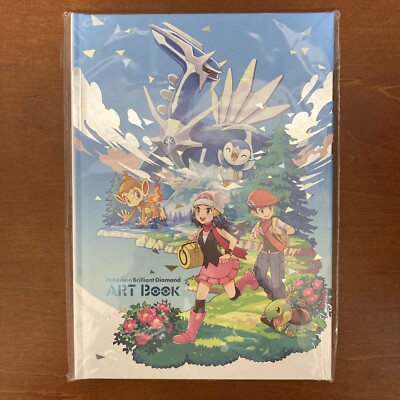 Pokemon Brilliant Diamond & Shining Pearl Privilege Art book set