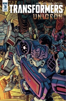 Transformers Unicron #3 (NM) `18 Barber/ Milne  (Cover B)