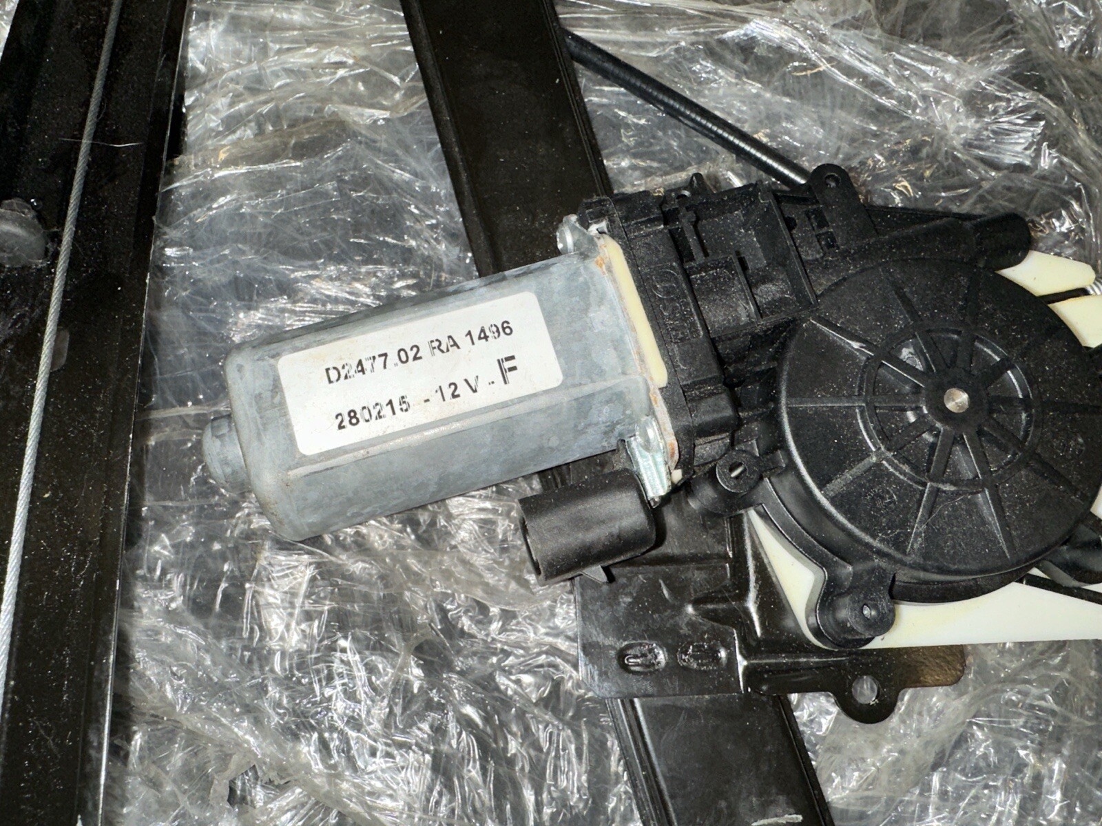 Maserati Quattroporte Rear Left Hand Window Regulator-84934500