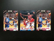 Carta Michael Jordan SkyBox 1993 # 28 & 257 f 3 Basketball Card Made in USA