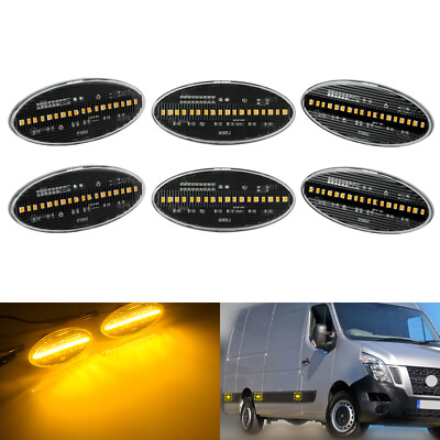 Klar Begrenzungsleuchten Seitenblinker für Renault Master III Opel Movano B X62