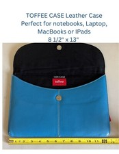 Toffee Case Teal Laptop Case - Gently used 