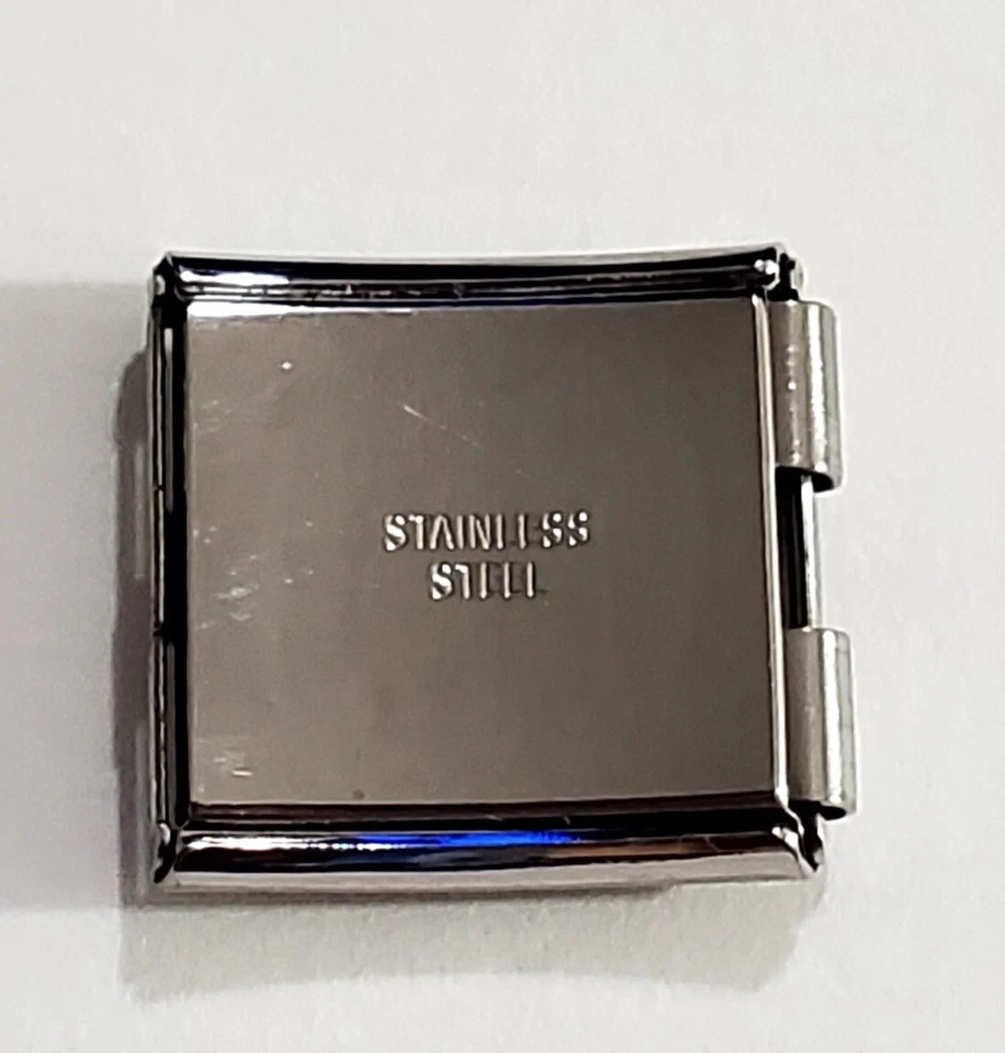 Bandera Patriótica con Águila/LIBERTAD 18mm Acero Inoxidable Pulsera Italiana Dije Eslabón Foto 2 de 2