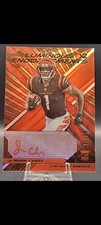 2021 Panini XR Luminous Endorsements Orange Ja'marr Chase Rookie Auto 16/25