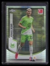 2023-24 Topps Chrome Bundesliga #100 Jonas Wind Shimmer /225
