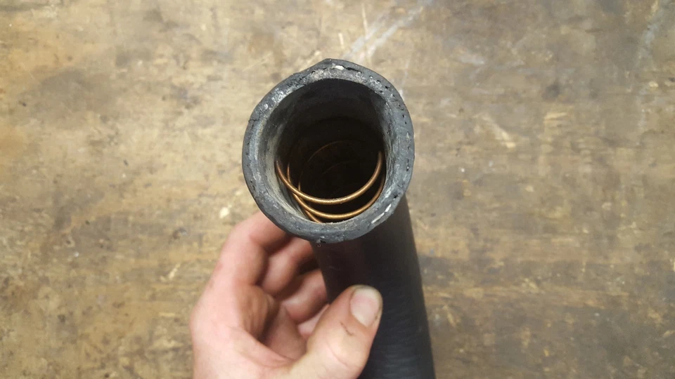 Manguera de radiador inferior para Jeep Willys M38A1 M170 CJ5 NUEVO DE STOCK original G758 Foto 2 de 3