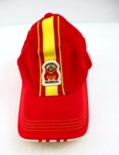Monarcas Morelia Hat Cap Red Yellow FMF Official Soccer ExS/Small Adjust Read