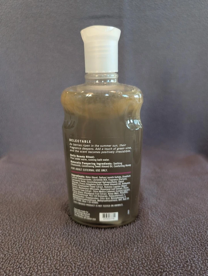 Bath Body Works Sun-Ripened Raspberry Bubble Bath 10 oz - Image 3 of 4