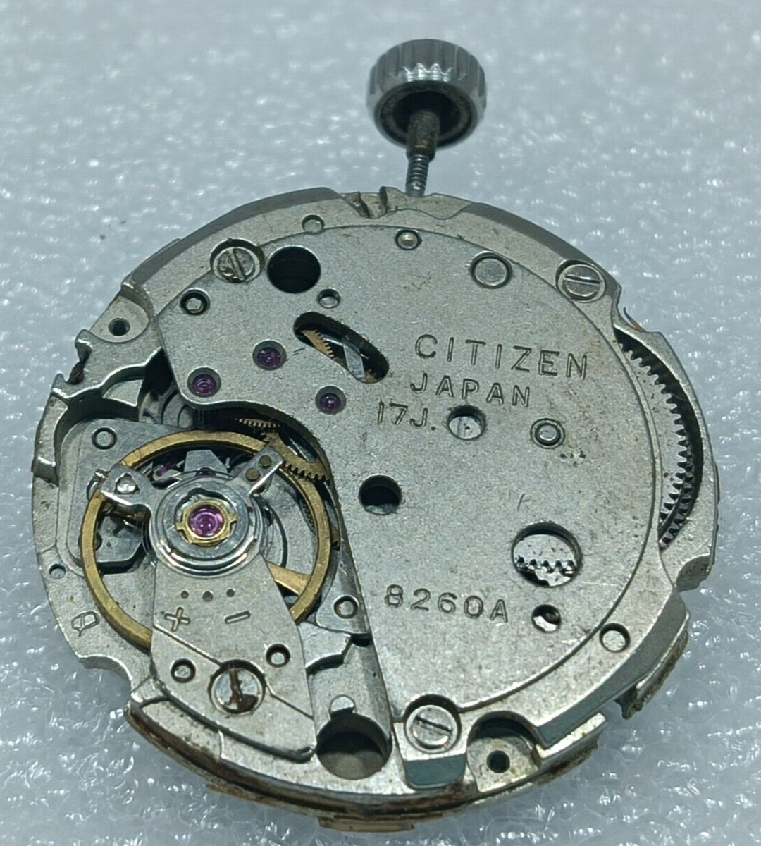 Vintage Citizen 17 Jewels Cal 8260 A Watchmakers Manual