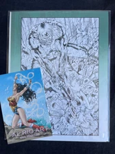 Thor Smashing His Hammer Comic Art Page Print by Al Rio 8.5x11 FREE SHIPPING