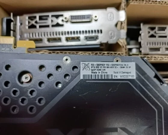 XFX AMD Radeon RX 580 8GB GPU 2304sp Graphics Card - Image 4 of 4