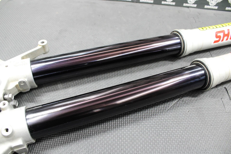 2017 KAWASAKI KX250F OEM SHOWA SFF SUSPENSÃO DIANTEIRA ESQUERDA DIREITA GARFOS AMORTECEDORES BOM - Imagem 4 de 4