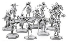 12 Kingdom Death 30mm Pinup Collect Resin Models Recast Unassembled  Unpainted