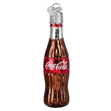 Old World Christmas Mini Coca-cola Bottle Ornament w