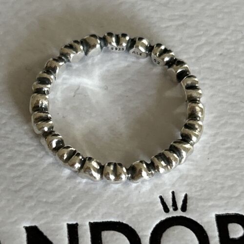 Authentic Pandora ๐ Stackable ring ๐Forever Love Heart ๐ Size 52 ๐ 925 ALE - Picture 5 of 15