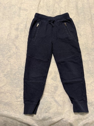Blue Hanna Andersson Sweat Pants with Zip Pockets Size 120 (U.S. 6-7)