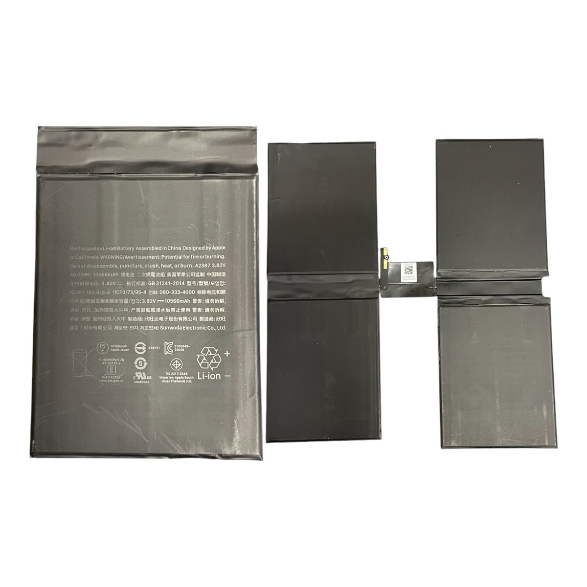 OEM Original Apple iPad Pro 12.9 2021 A2378 A2379 5th Gen 10566mAh