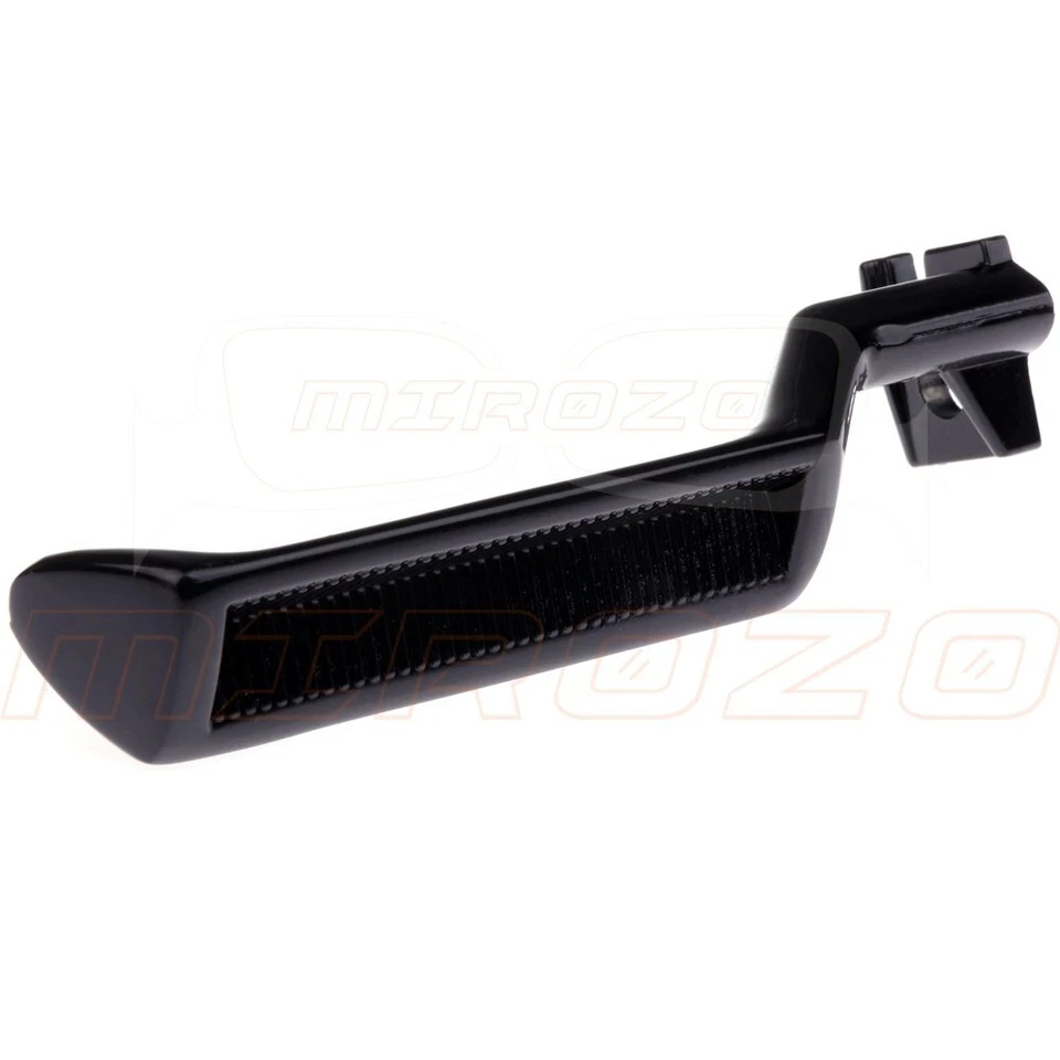 Manija de puerta interior de metal delantera izquierda negra de 1 pieza para Ford F-250 1980-1998 Foto 2 de 4