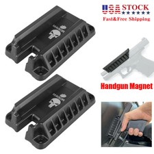 Magnetic Handgun Mount Firearm Magnet Gun Holder for Truck Car Desk Cabinet