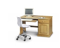 Solid Pine Computer / Study / Pc Desk W122cm X D61cm X H70cm Suzy Solid Pine Computer / Study / Pc Desk W122cm X D61cm X H70cm Suzy