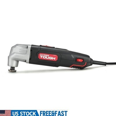 2.1 Amp Corded Oscillating Tool Variable Speed Hex Key Blades Sanding Sheets New