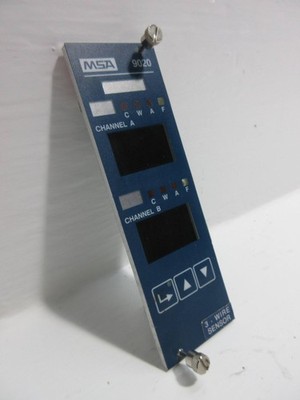 MSA 9020 Gas Warning Controller Family Screen Keypad 9020-9010 105-R1