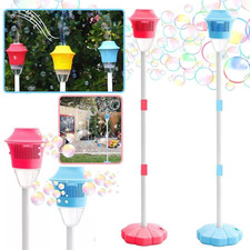 1pc Automatic Street Light Bubble Machine with LED Light for Party Wedding CW