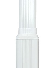 2x3 into 3x4 Downspout to Downspout Adapter - WHITE