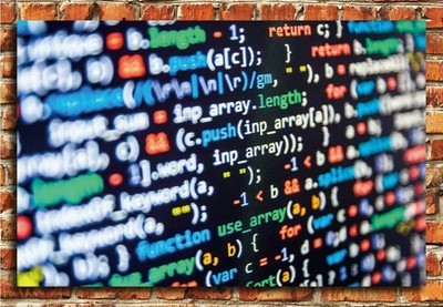 367616 Computer Programming Code Funny Science Technology Print Poster