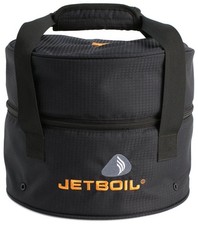 Jetboil Genesis Basecamp Backpacking and Camping Stove Cooking System Storage...