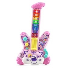 VTech Zoo Jamz Tiger Rock Guitar, Pink 7.7" x 14.4" x 2.7",