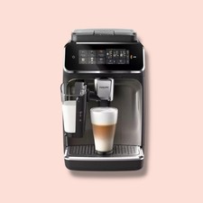 Philips 3300 LatteGo Fully Automatic Espresso Machine Black Chrome EP3347/90 NEW