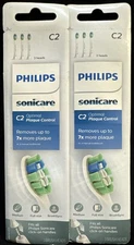 sonicare C2 Plaque Control   Mediums Full Size 6 count scuffed packaging