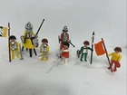 Playmobil Vintage Chrome Knights And Horses. 1974 Geobra