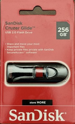 SD Flash Drive 256GB/Brand New/Never Been Used, Still In Protected Case