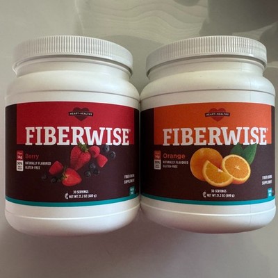 2-Pk Melaleuca Fiberwise ORANGE BERRY Fiber Drink Supplement Sugar