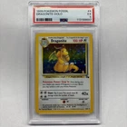Pokémon 1999 Fossil Dragonite Holo Rare PSA 5 4/62
